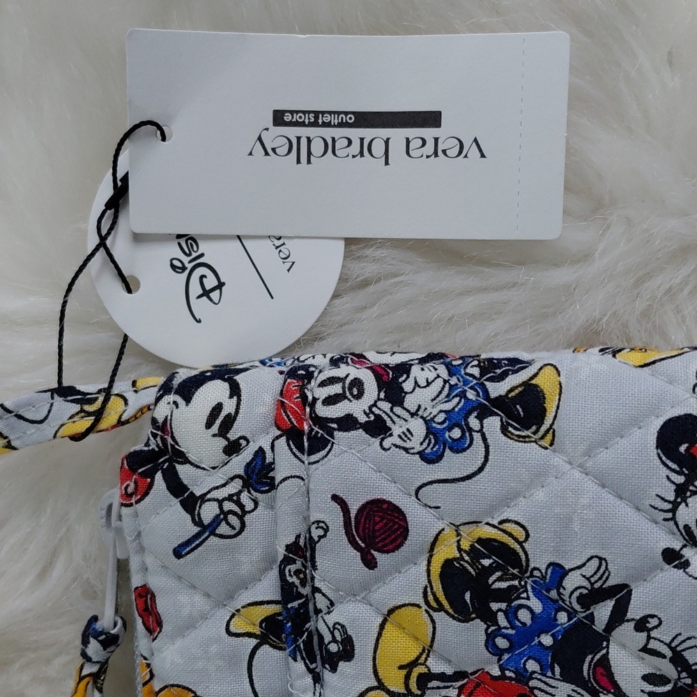 Vera Bradley Disney Mickey Mouse Family Fun Crossbody Bag - Picture 6 of 12